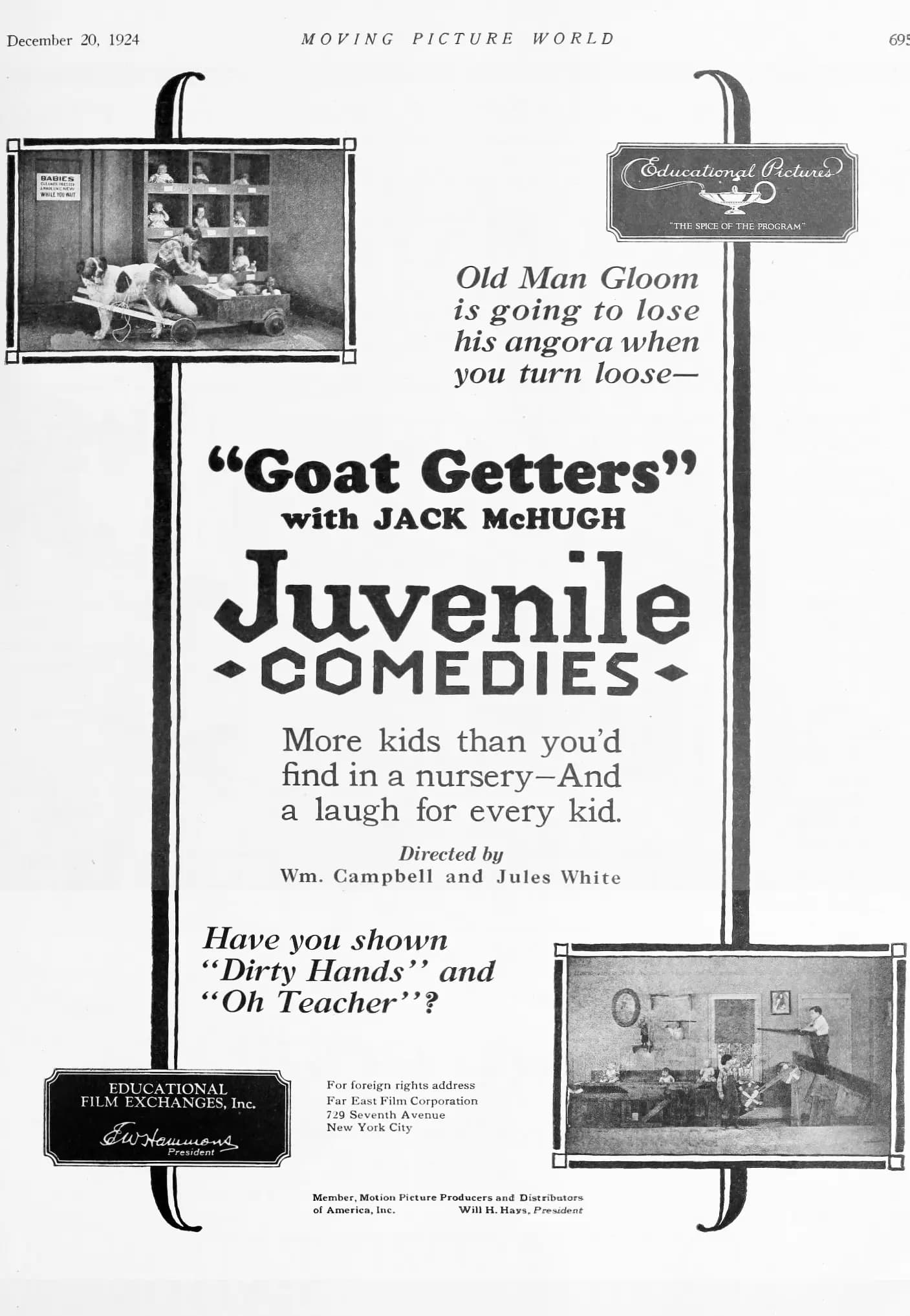Goat Getters (1924) film backdrop