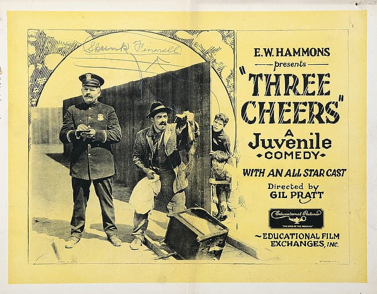 Three Cheers poster – Cult Cinema