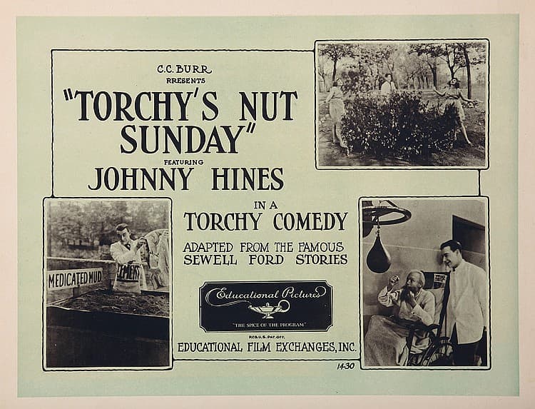 Torchy's Nut Sunday poster – Cult Cinema