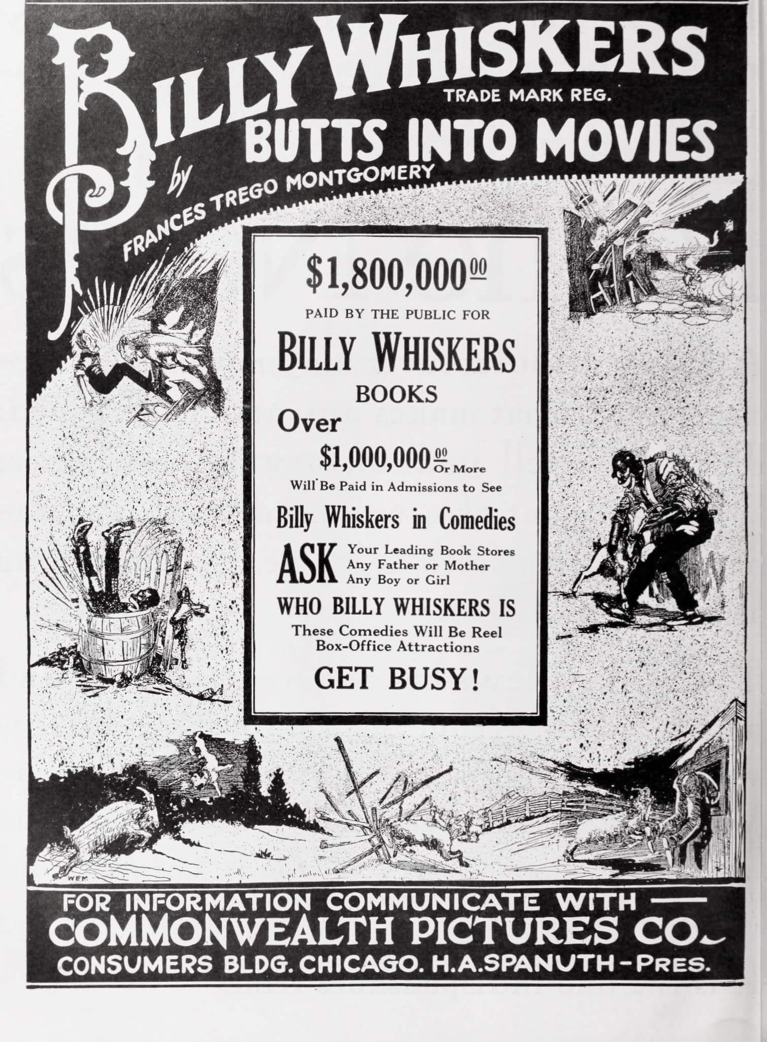 Billy Whiskers poster – Cult Cinema