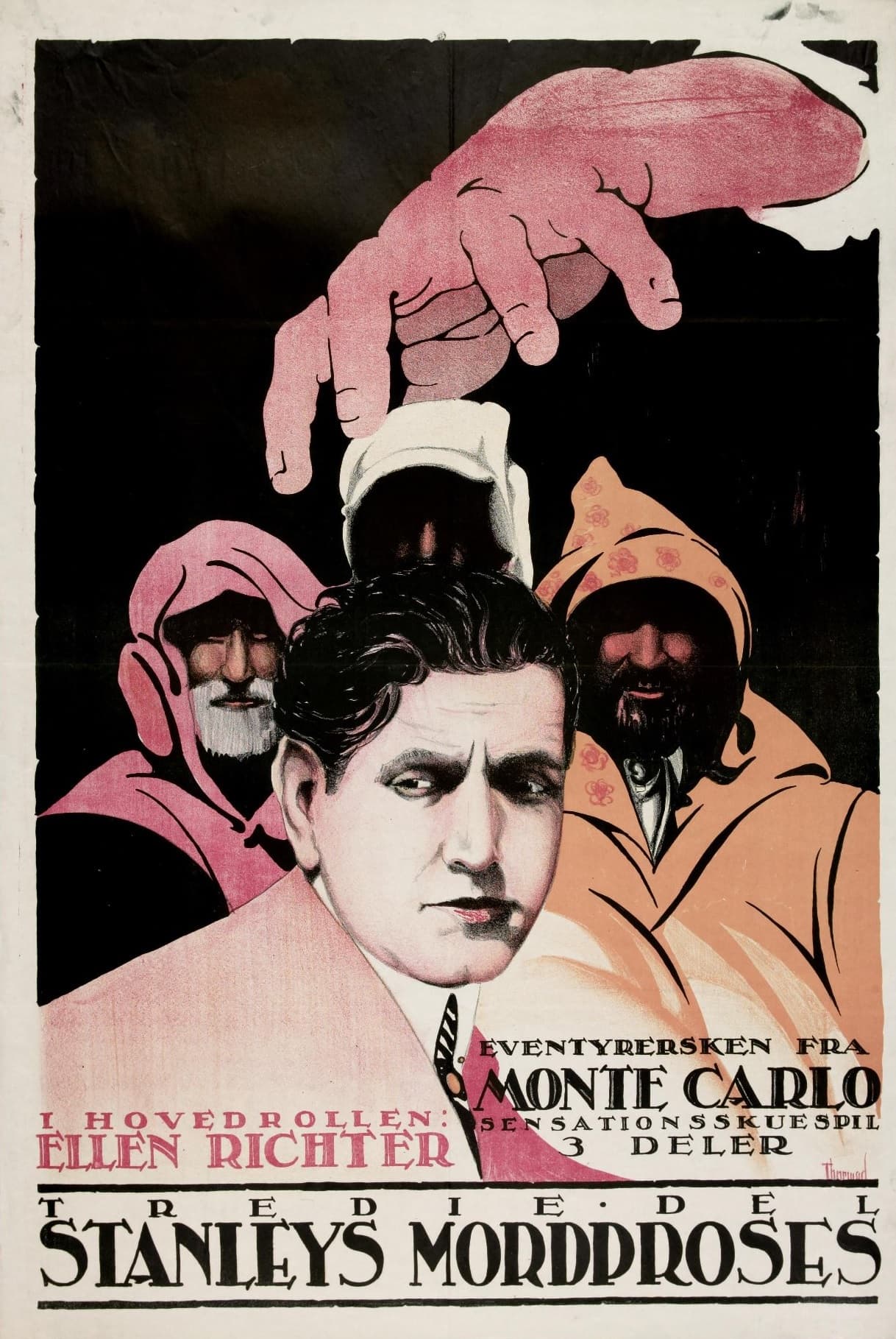 Die Abenteuerin von Monte Carlo - 3. Der Mordprozeß Stanley poster – Cult Cinema