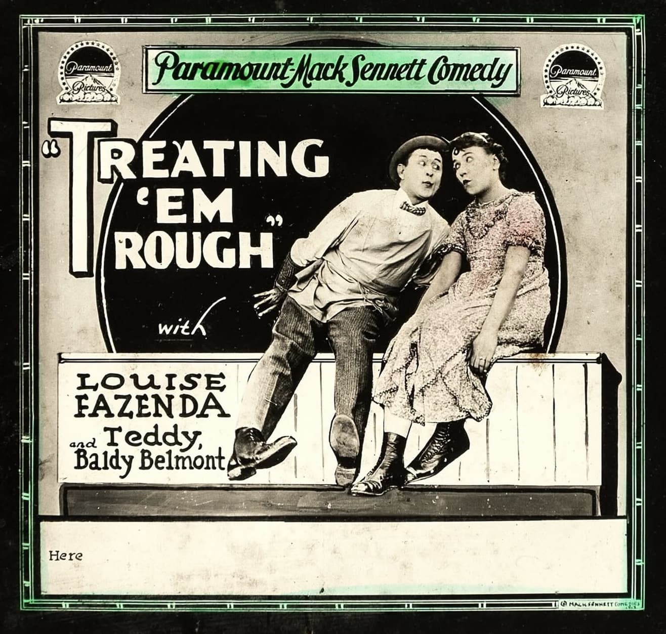 Treating 'Em Rough poster – Cult Cinema