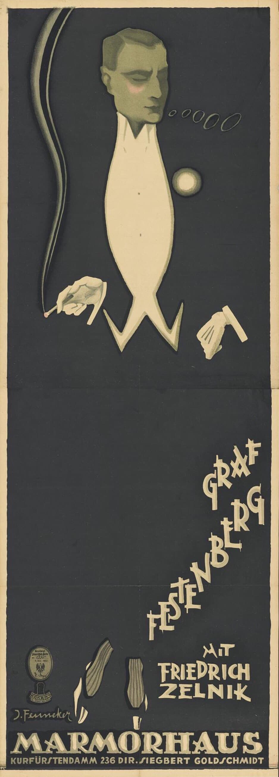 Graf Festenberg poster
