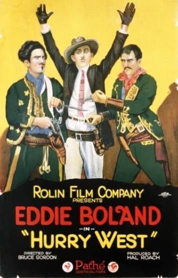 Hurry West poster – Cult Cinema