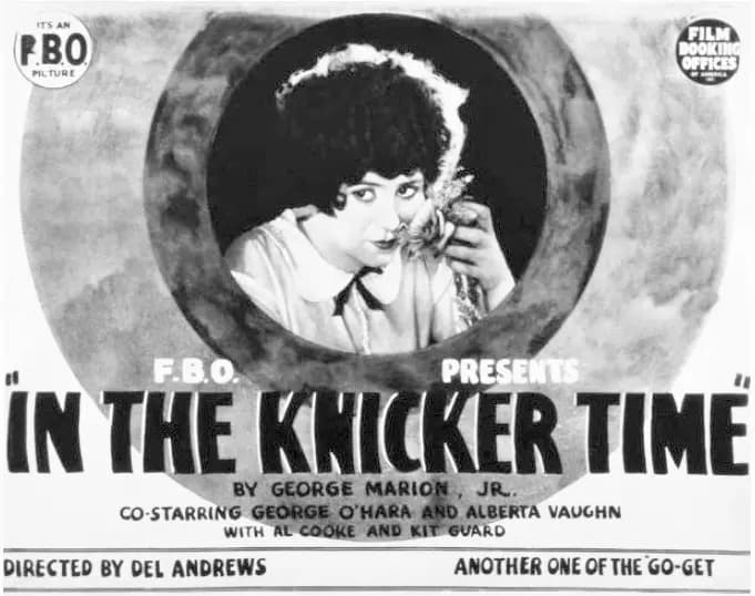 In the Knicker Time poster