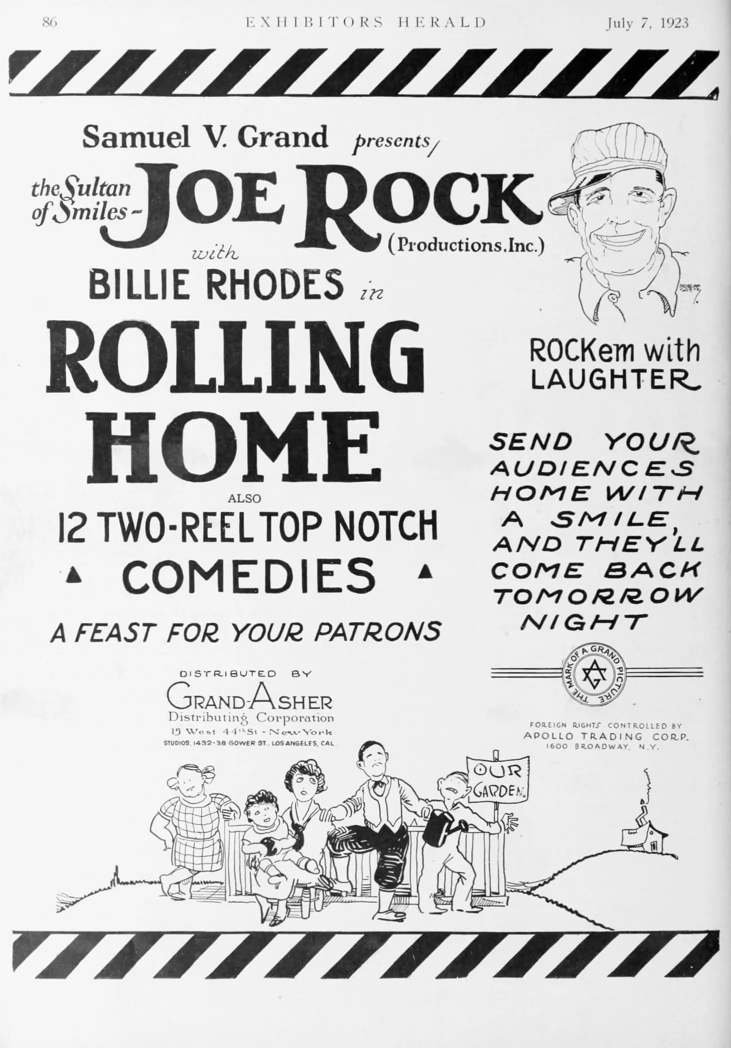 Rolling Home poster – Cult Cinema