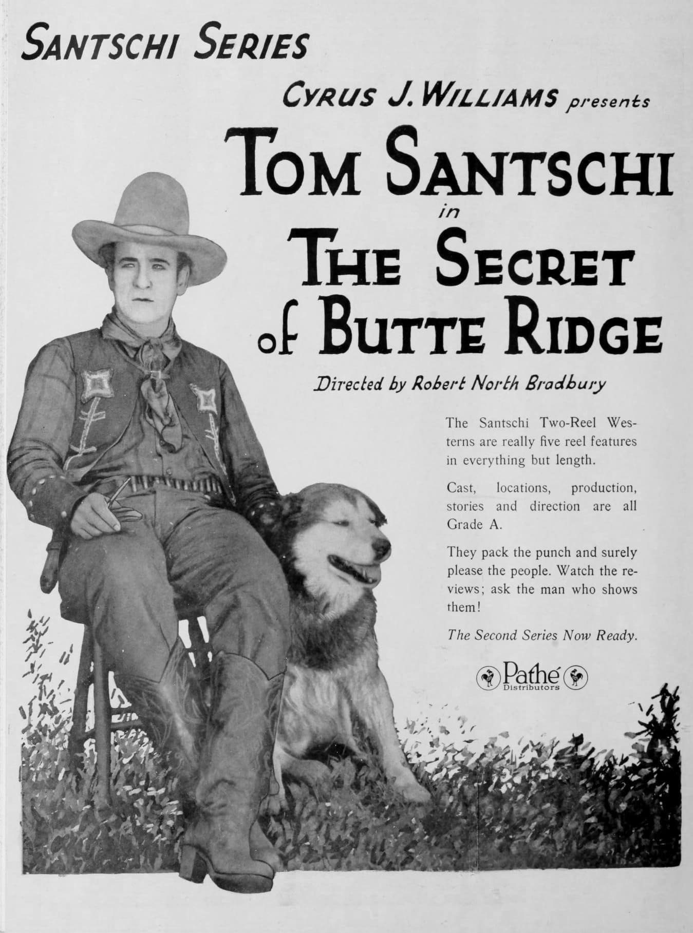 The Secret of Butte Ridge (1921) film backdrop