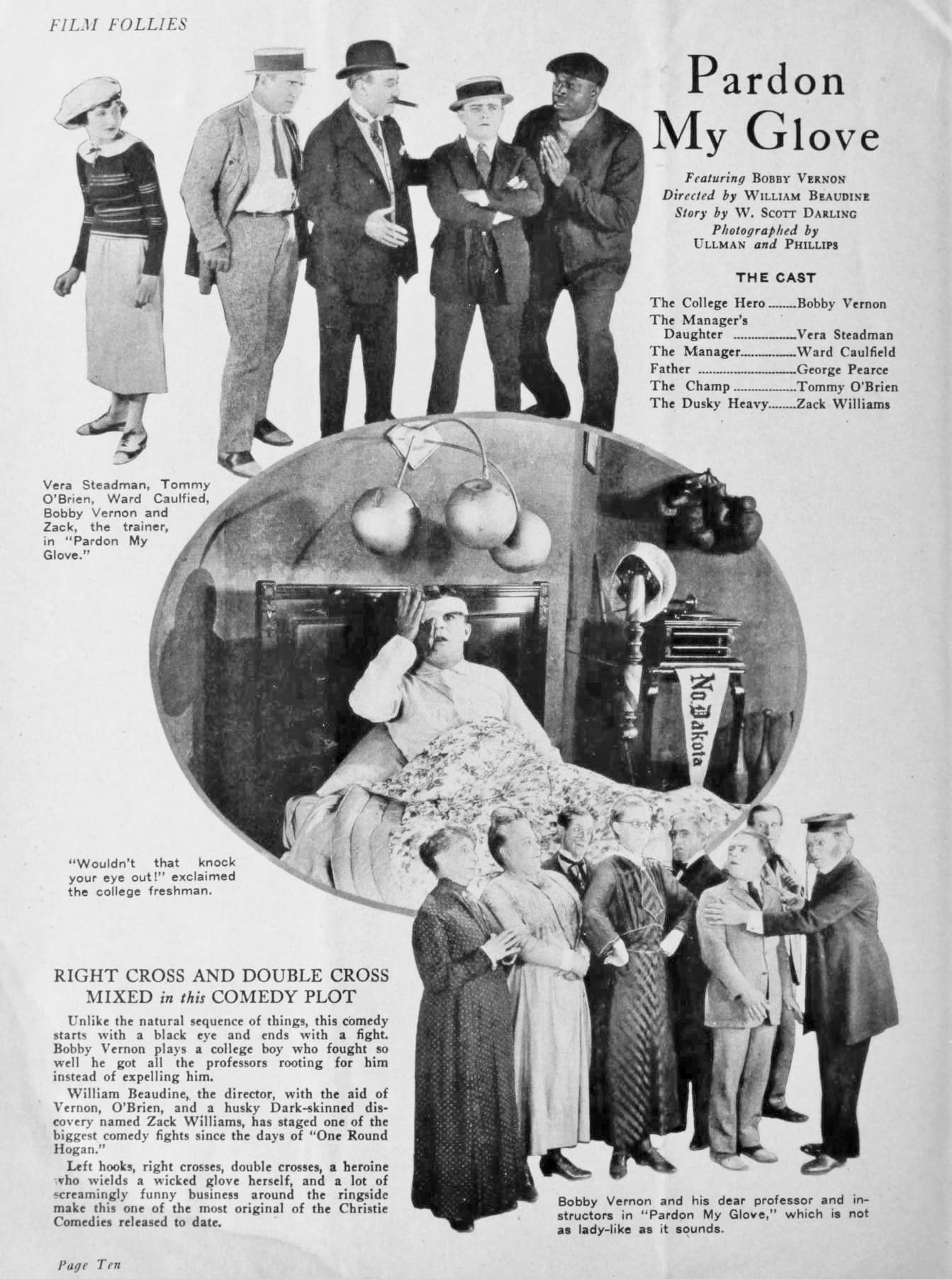 Pardon My Glove poster – Cult Cinema