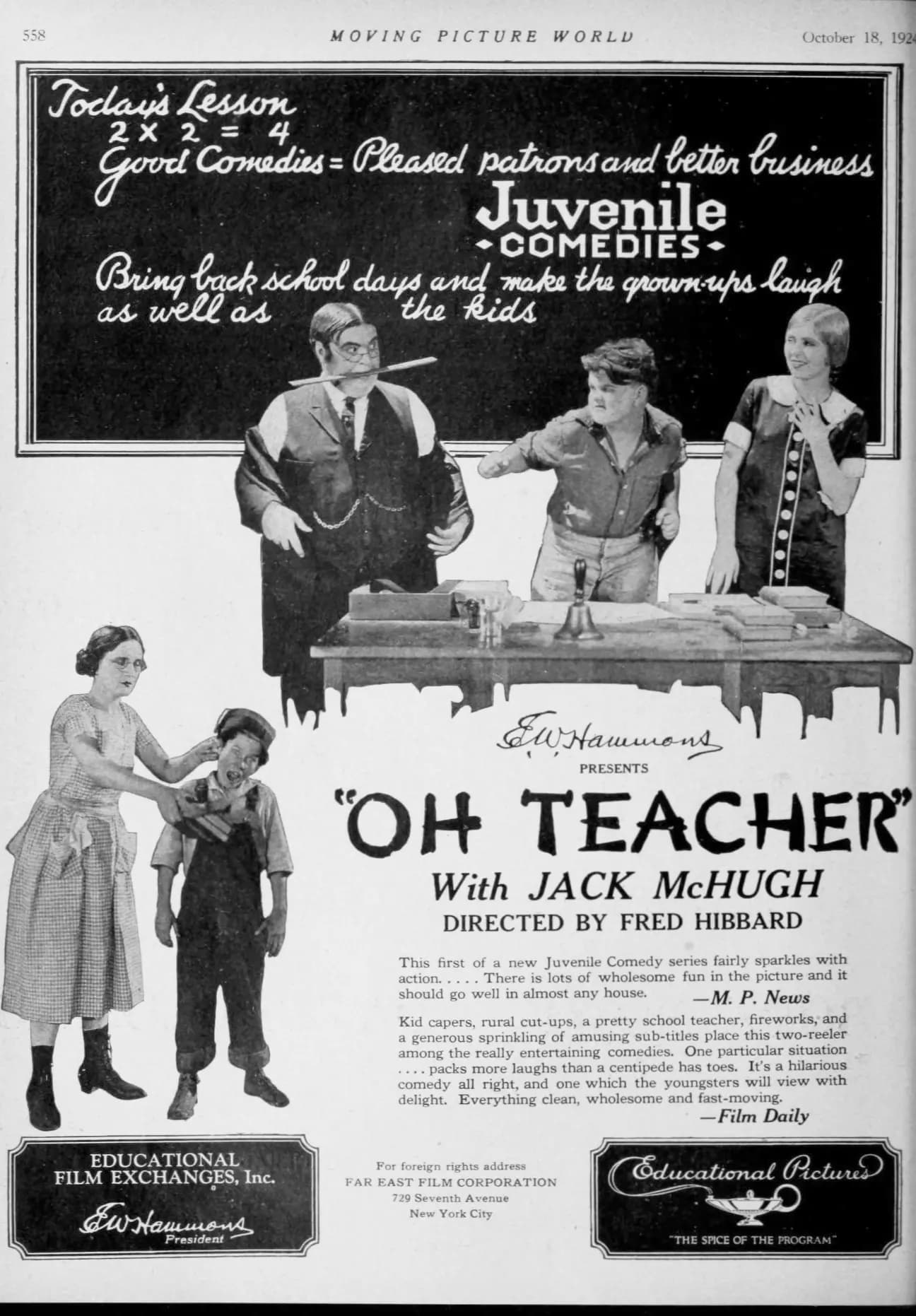Oh, Teacher! poster