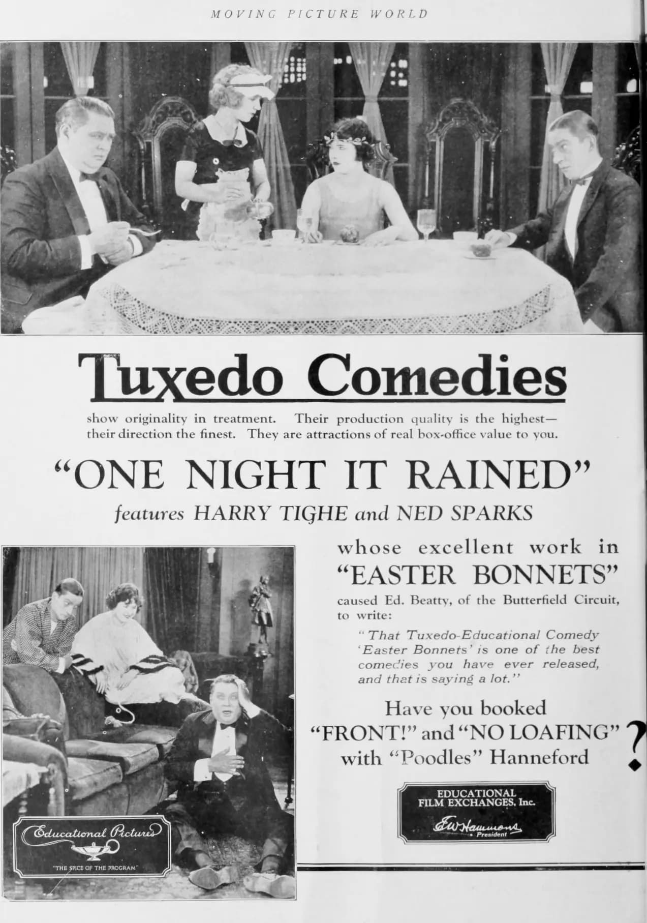 One Night It Rained