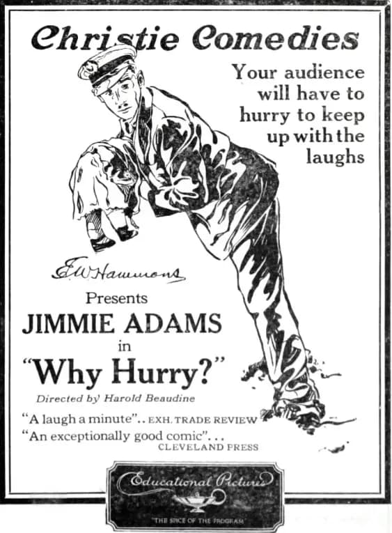 Why Hurry? (1924) film backdrop