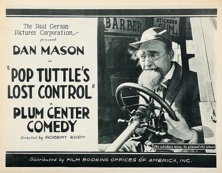 Pop Tuttle's Lost Control poster – Cult Cinema