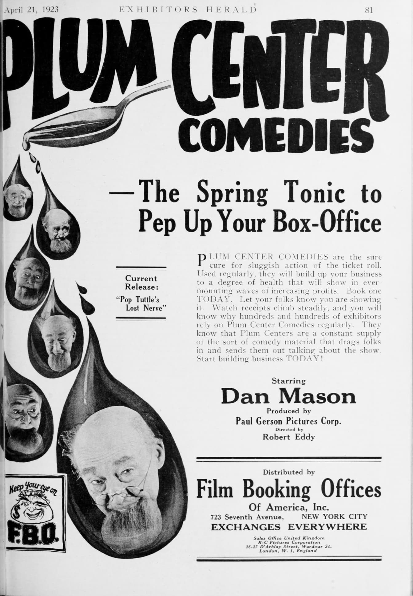 Pop Tuttle's Lost Nerve