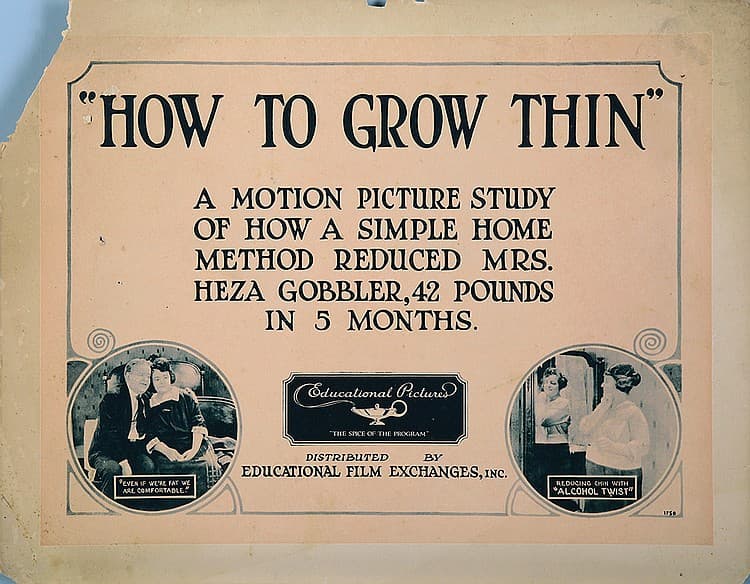 How to Grow Thin poster – Cult Cinema