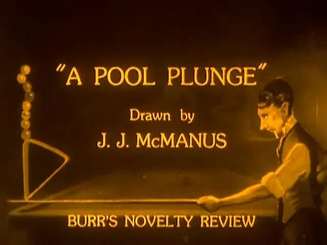 A Pool Plunge (1923) film backdrop