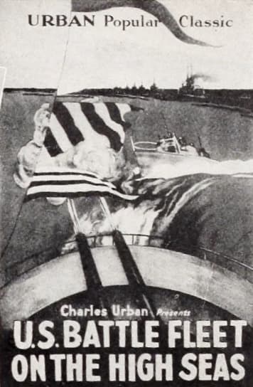 U.S. Battle Fleet on the High Seas