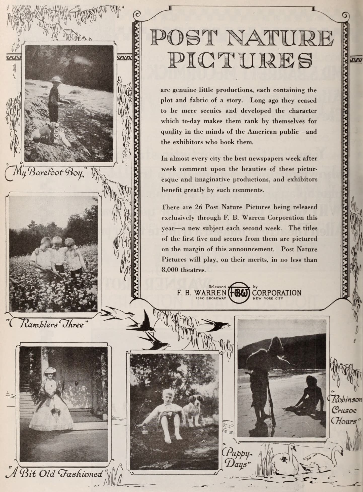 Puppy Days (1921) film backdrop