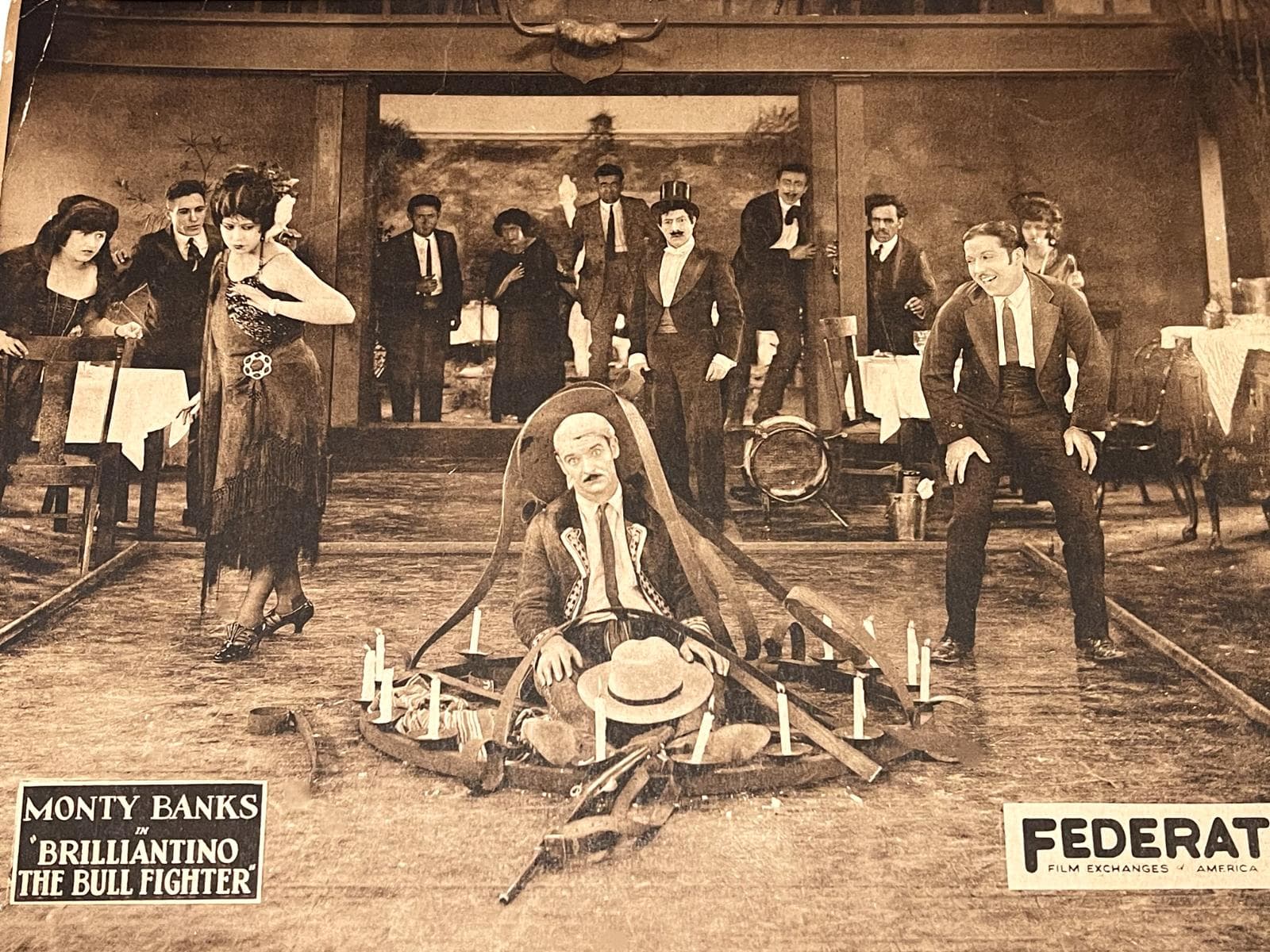 Brilliantino the Bull Fighter (1922)