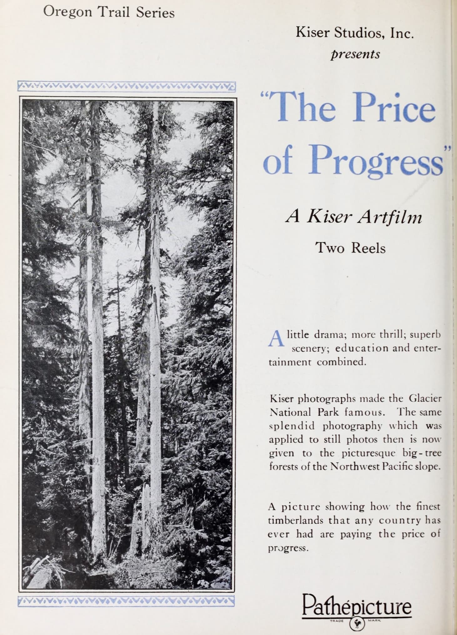 The Price of Progress (1922) film backdrop