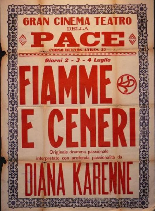 La fiamma e la cenere (1919) film backdrop