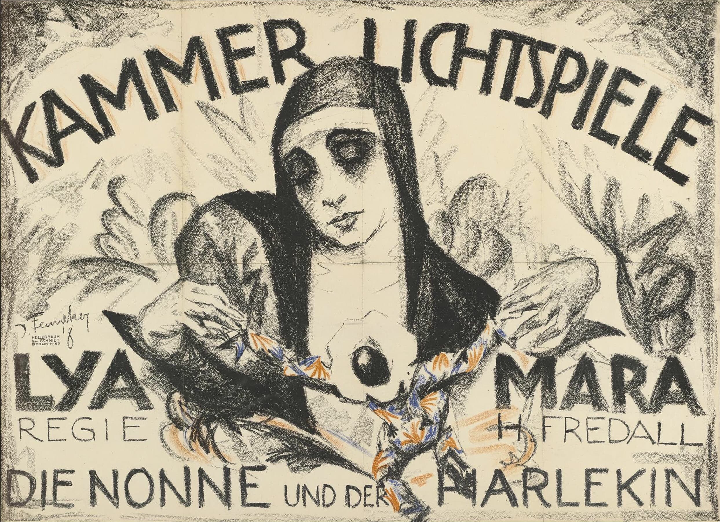 Die Nonne und der Harlekin poster