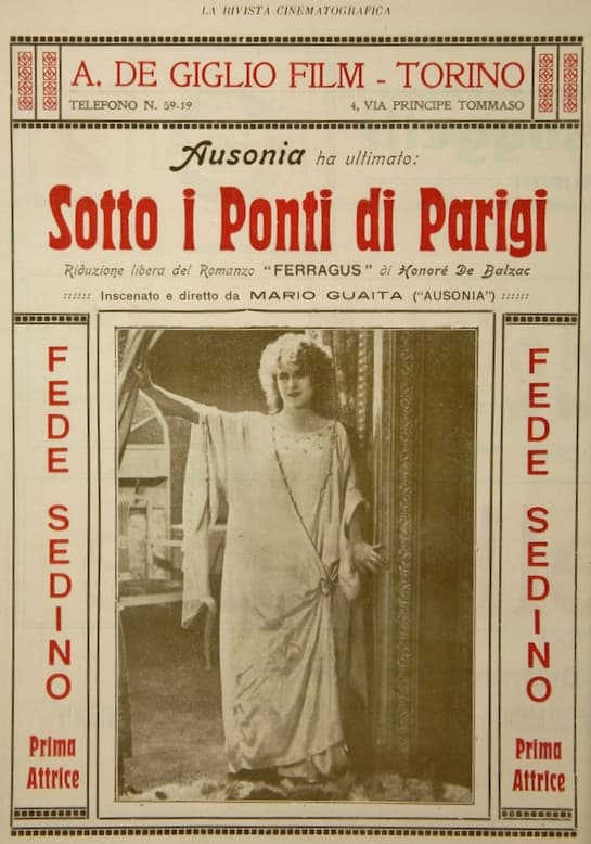 Sotto i ponti di Parigi (1921) film backdrop