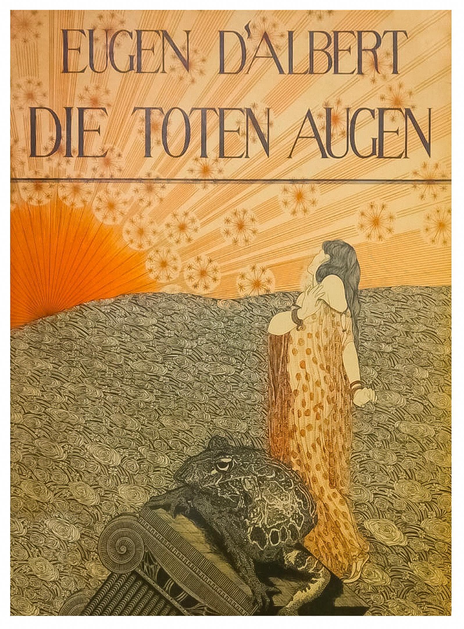 Die toten Augen poster