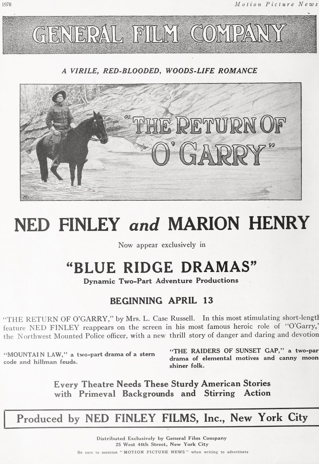 The Return of O'Garry poster