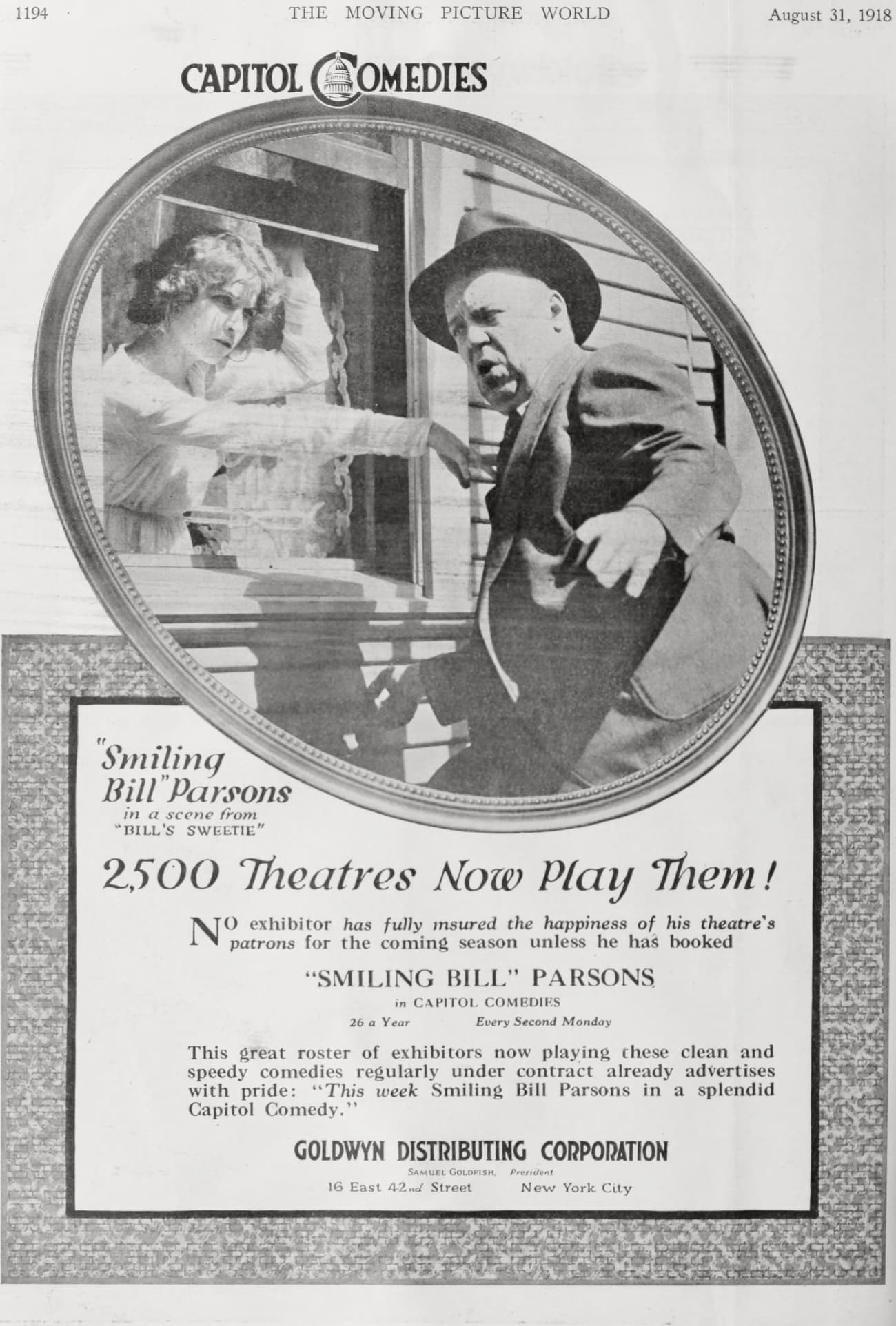 Bill's Sweetie poster