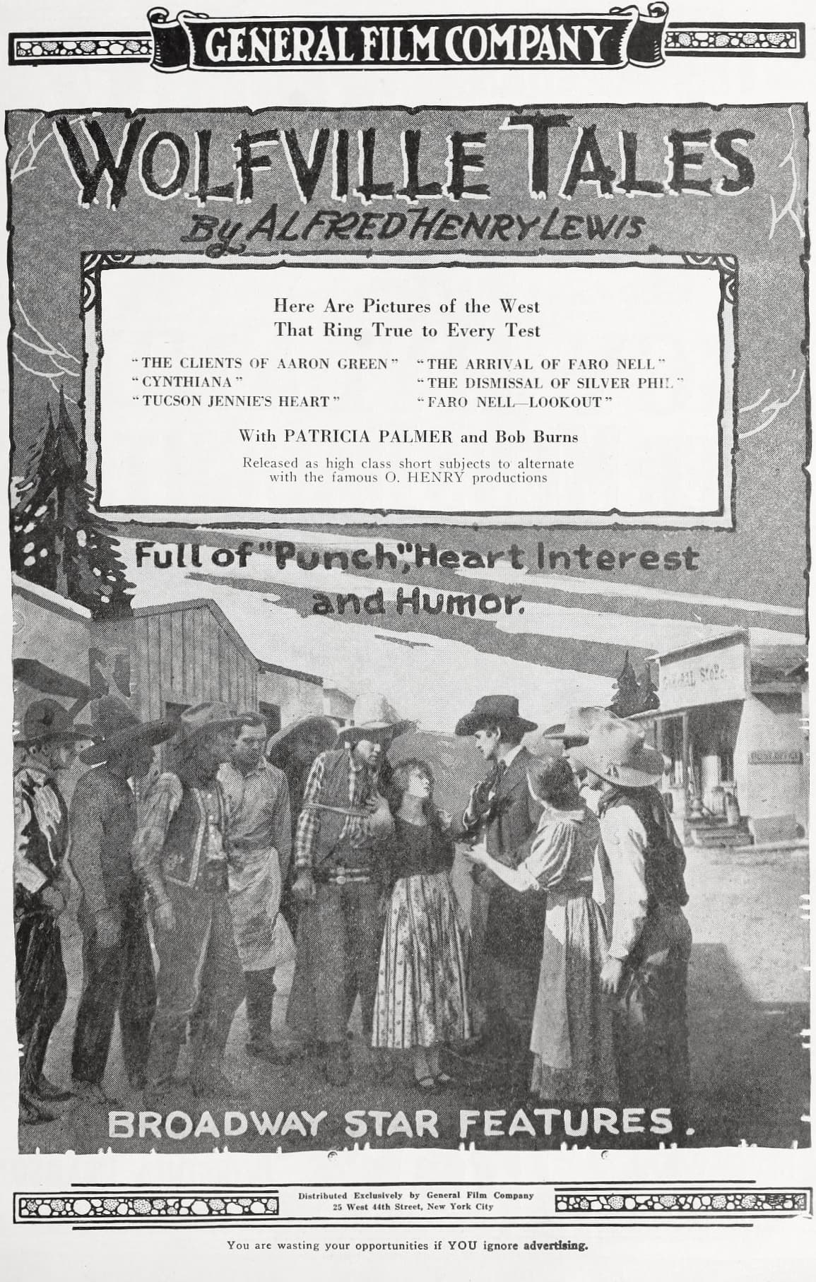 Faro Nell, Lookout poster