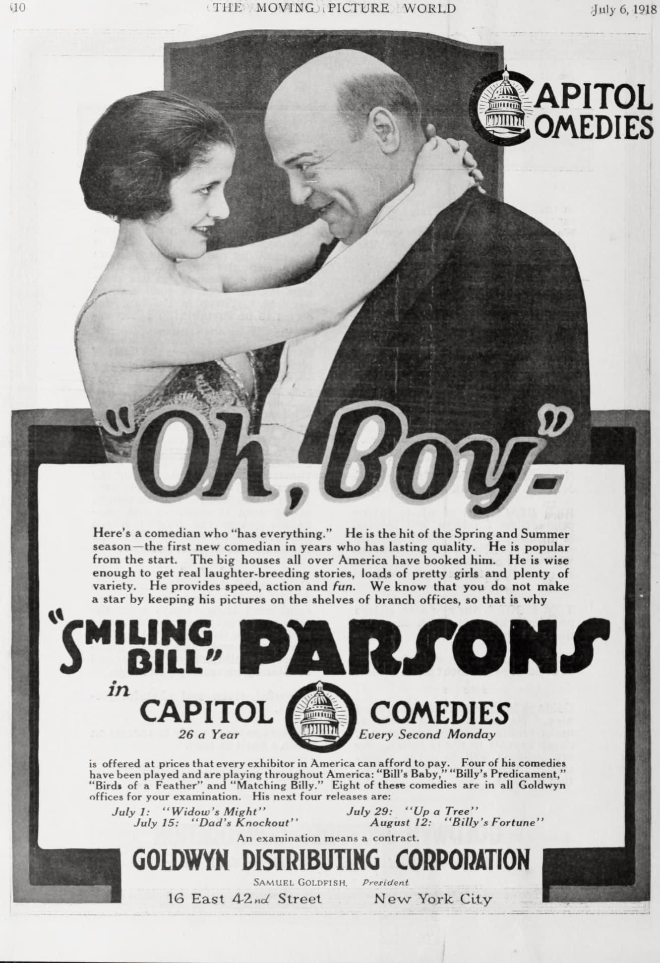 Bill Settles Down poster