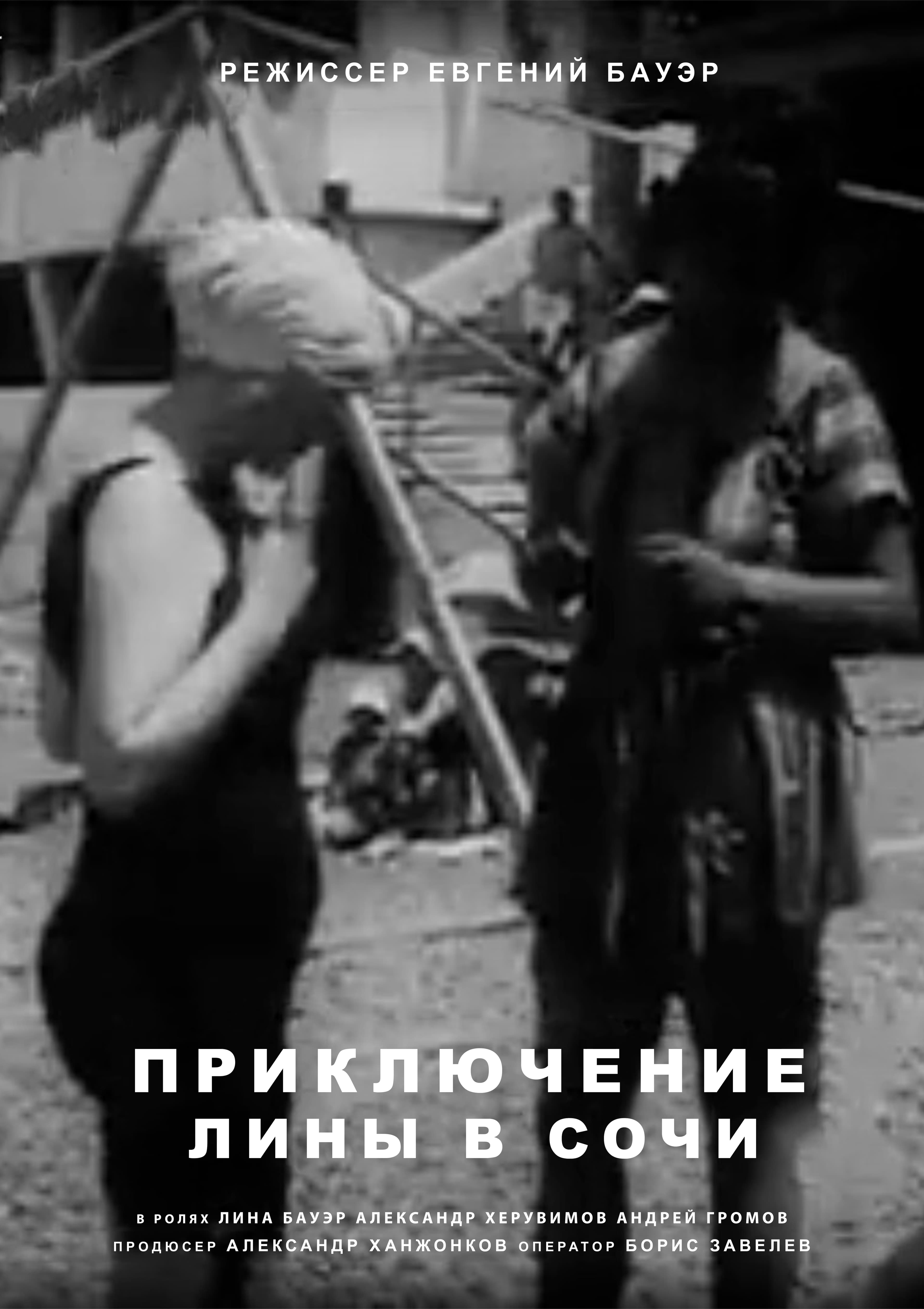 Priklyuchenie Liny v Sochi poster