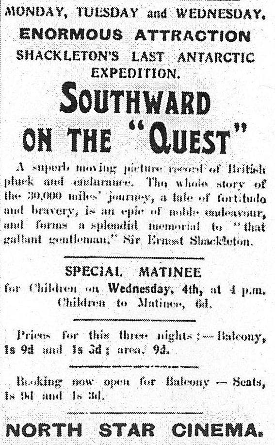 Southward on the Quest poster – Cult Cinema