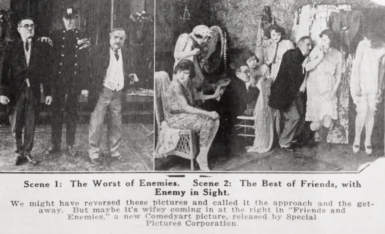 Friends and Enemies poster – Cult Cinema