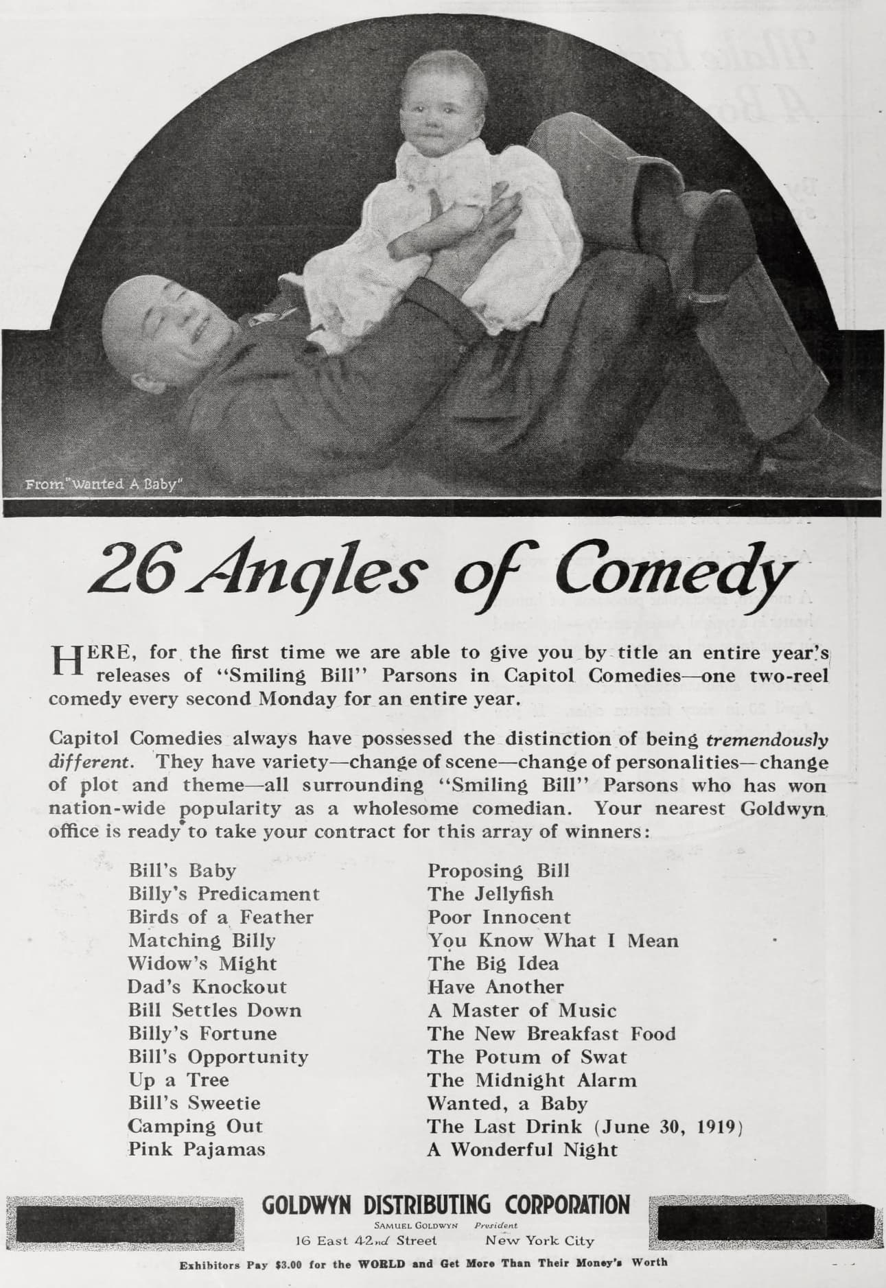 Wanted: A Baby poster – Cult Cinema