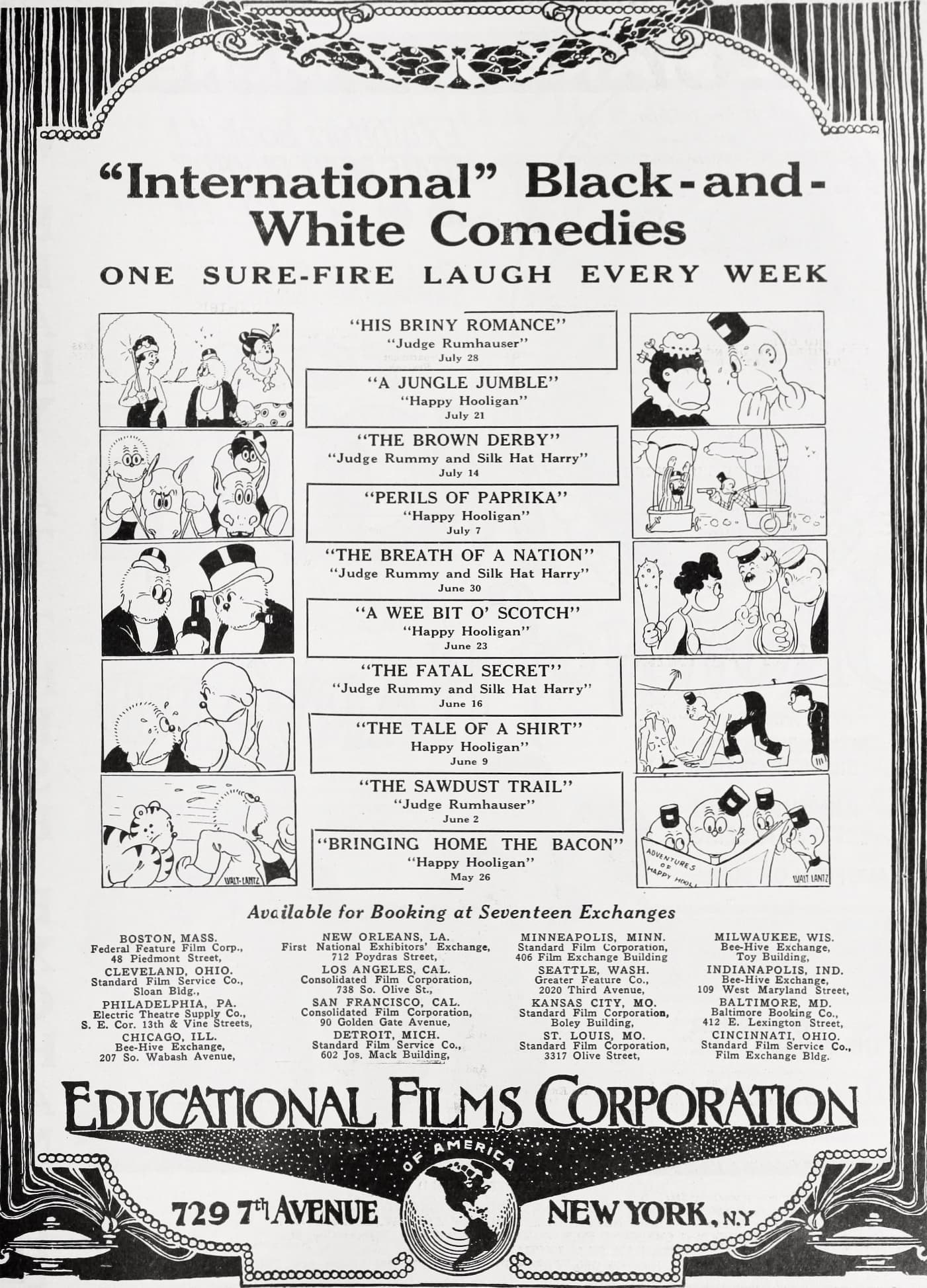 The Brown Derby poster – Cult Cinema