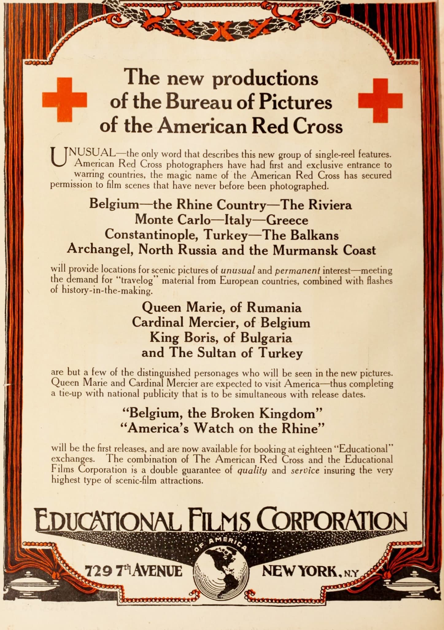 America's Watch on the Rhine poster – Cult Cinema