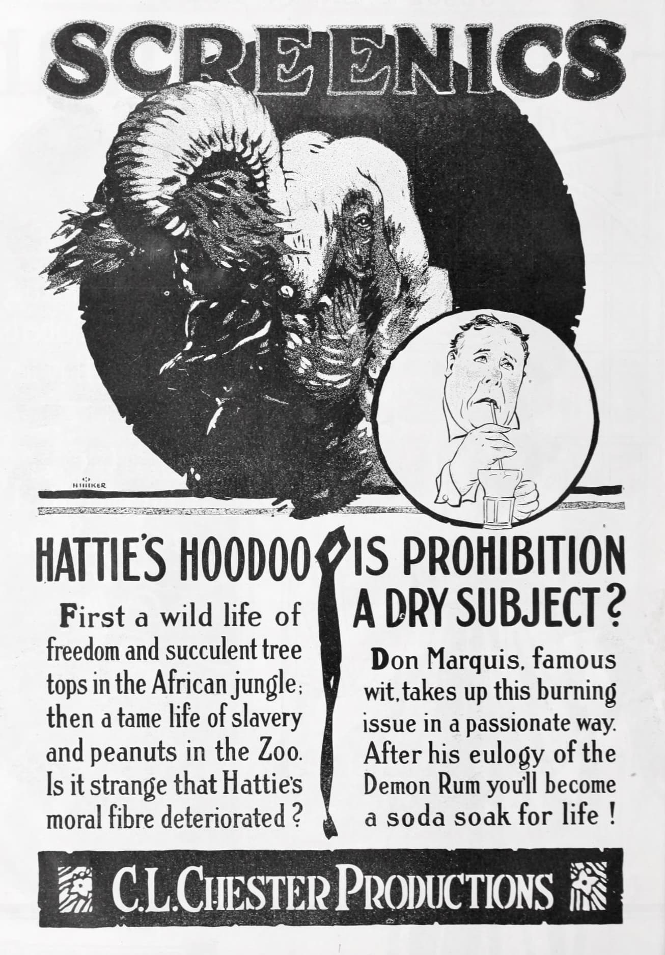 Is Prohibition a Dry Subject? poster – Cult Cinema