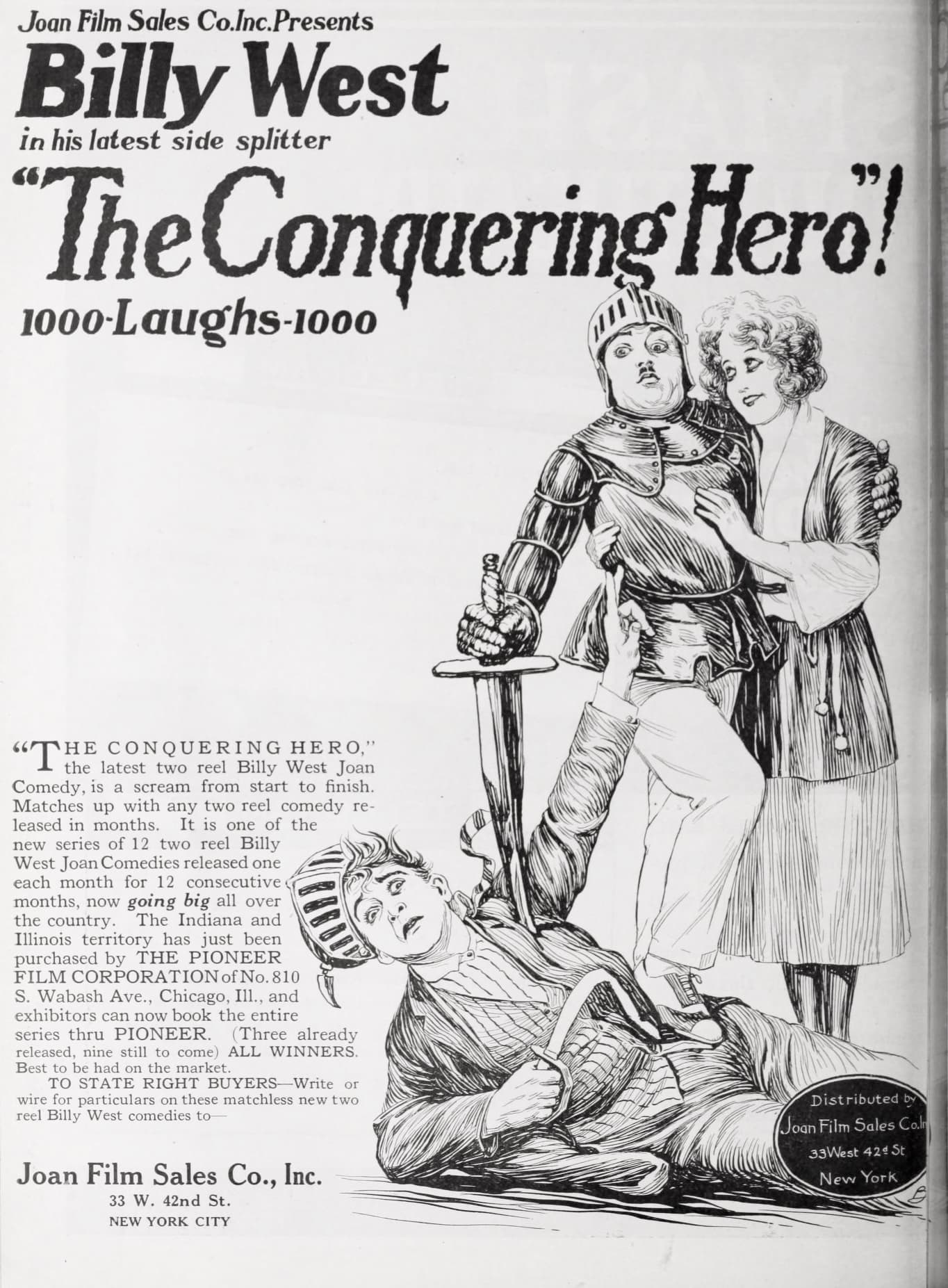 The Conquering Hero poster