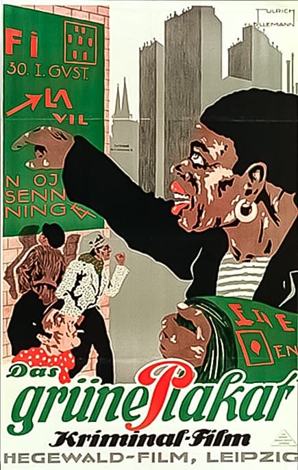 Das grüne Plakat (1920) film backdrop