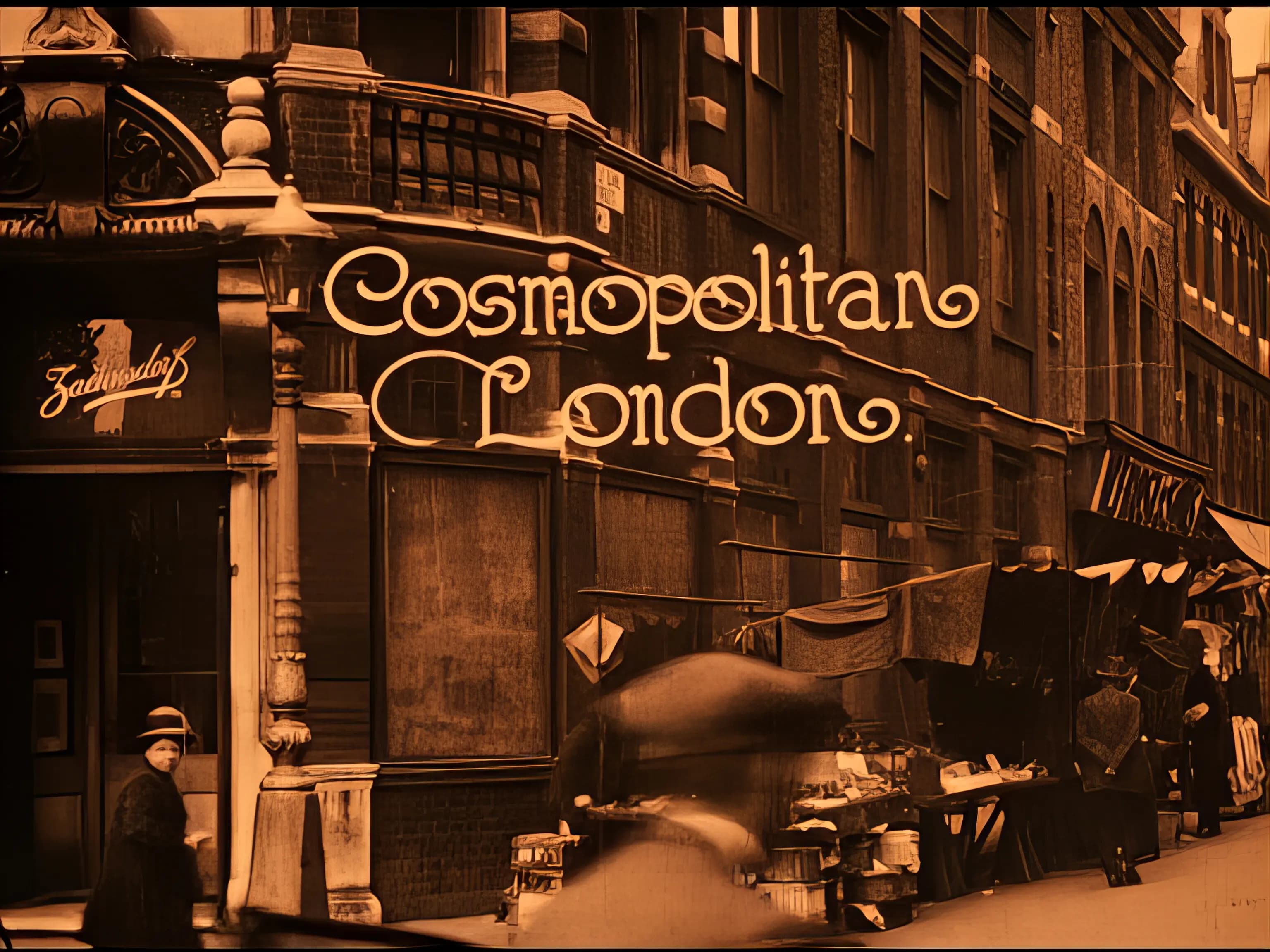 Wonderful London: Cosmopolitan London poster