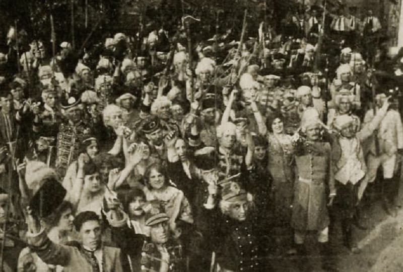 The Tyranny of the Mad Czar (1914) film backdrop