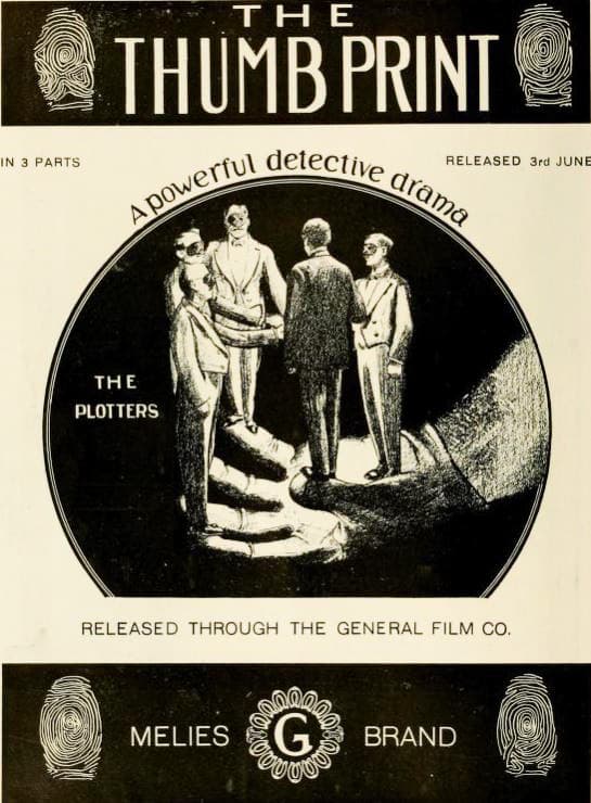 The Thumb Print (1914) hero backdrop
