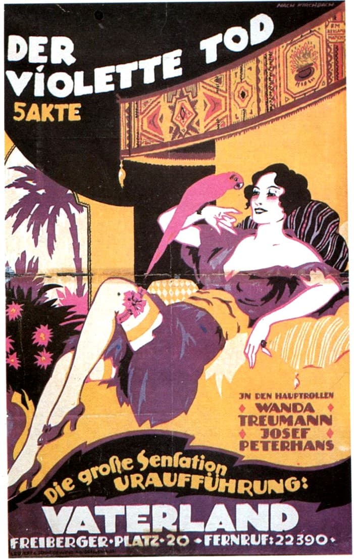 Der violette Tod (1919) film backdrop