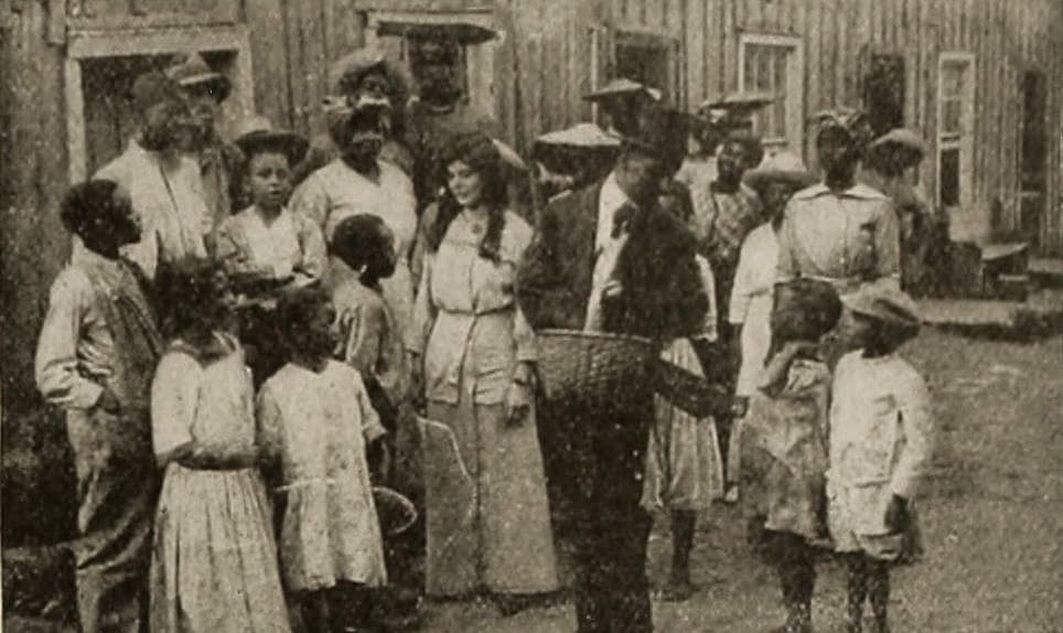 At the Cross Roads (1914) film backdrop