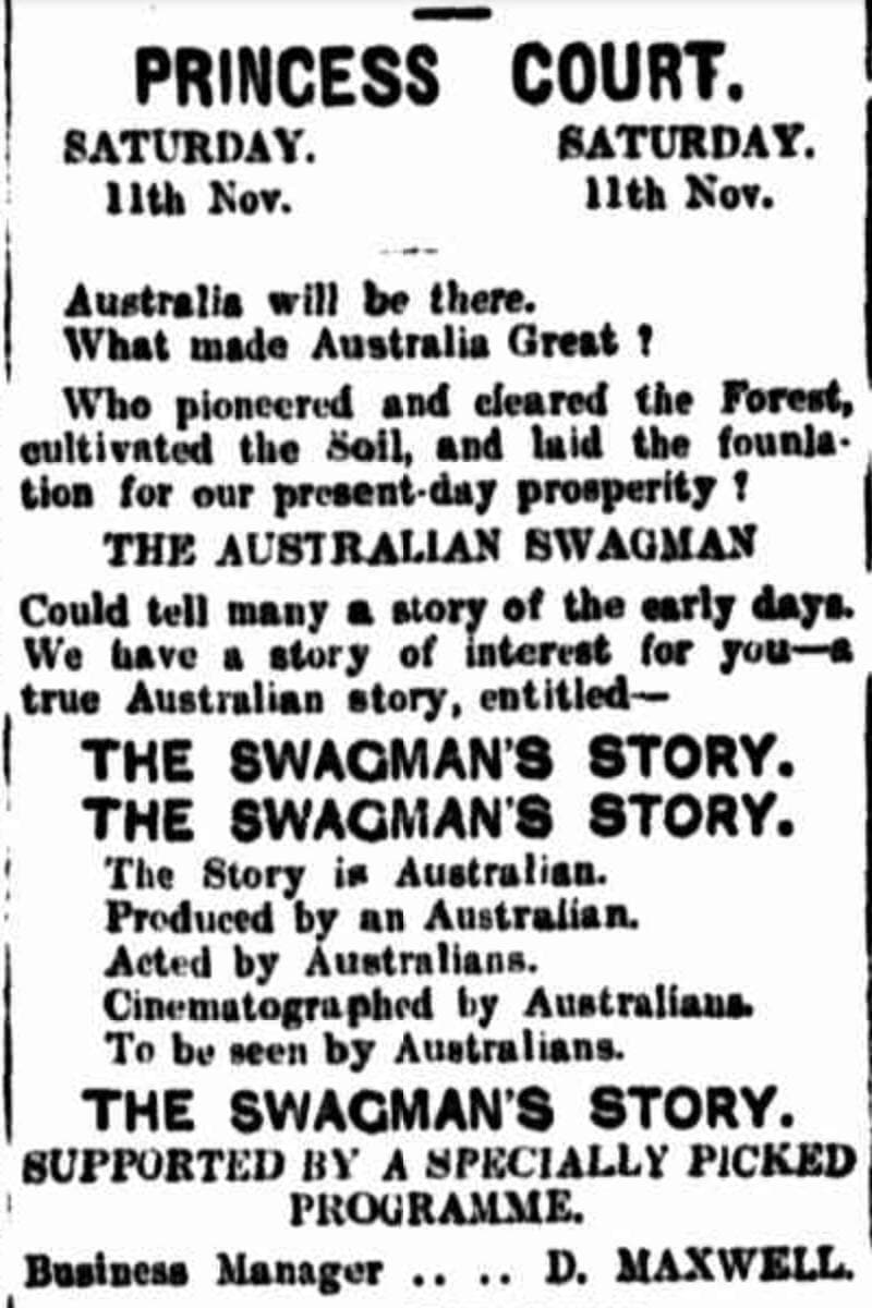 The Swagman's Story