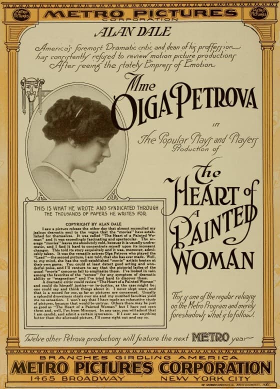 The Heart of a Painted Woman poster – Cult Cinema