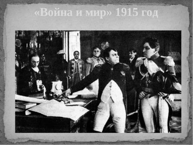 War and Peace (1915) film backdrop