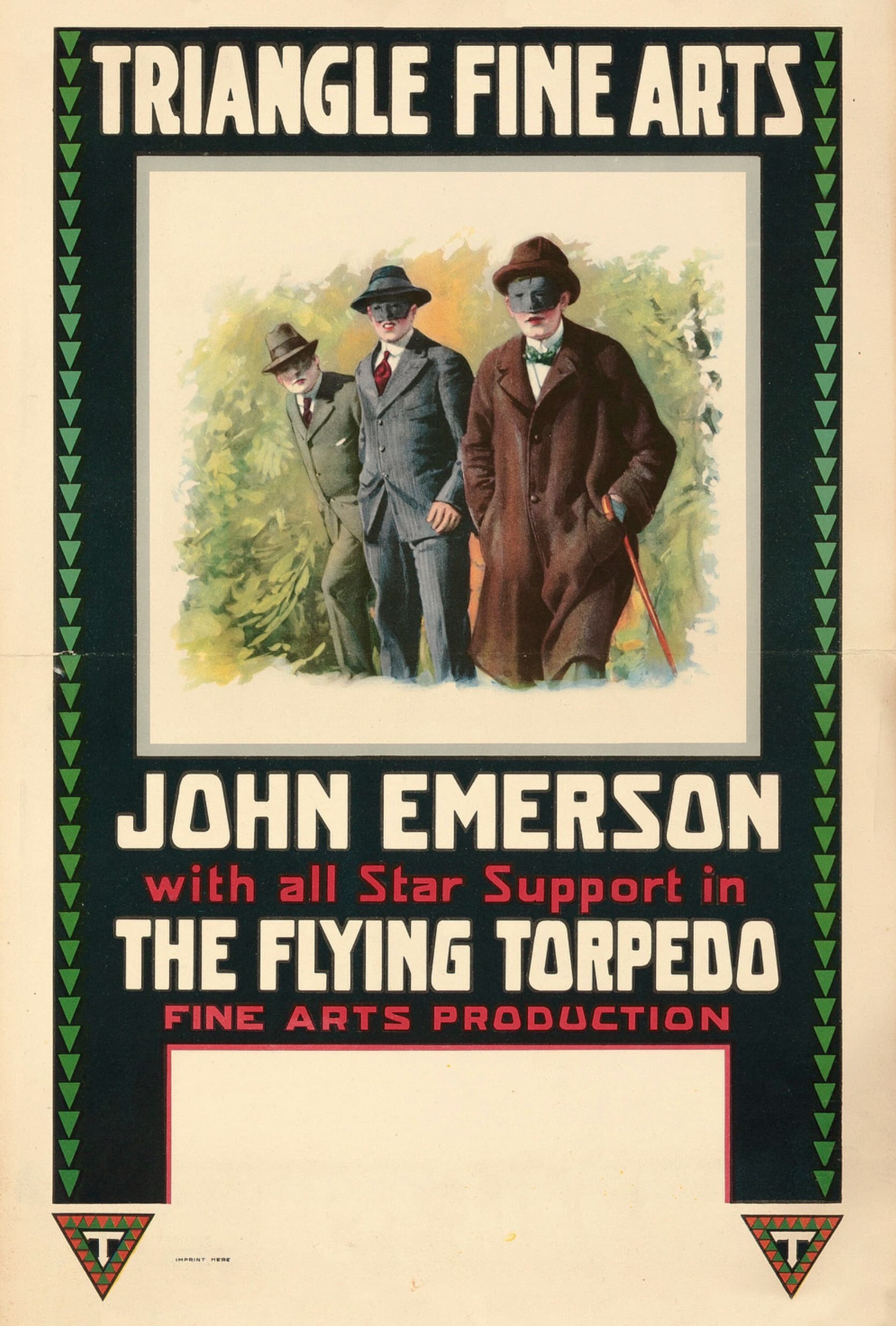 The Flying Torpedo poster – Cult Cinema