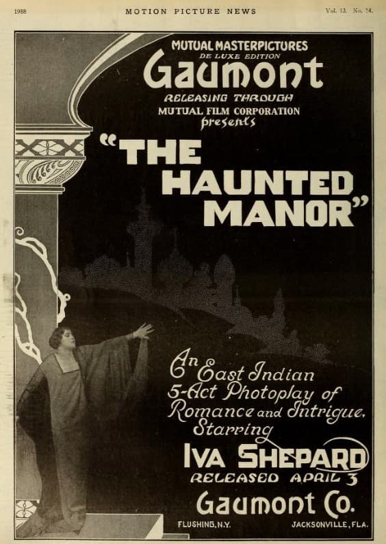 The Haunted Manor (1916) film backdrop